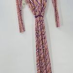 Free People NEW Womens Phoebe Printed Wrap Maxi Dress Extra Small Costal Cowgirl Photo 10