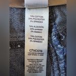 Chico's  Blue Straight Leg Jeans Classic Denim 1 M Medium Photo 6