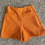 Mango Tweed Shorts with Fringes Photo 0
