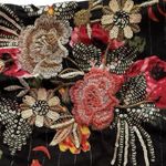 NWT New Aratta Charlene Kimono Dress M Black Floral Sequin MSRP $222 Size M Photo 14