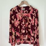 Show Me Your Mumu NWT  Brynn Blouse Vino Vine, Sz S Photo 1