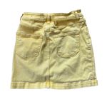 Hollister  Sunny Yellow Denim Ultra High-Rise Skirt Size 3 Photo 1