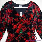 NEW The Children’s Place Womens Mommy And Me Floral Velour Dress Photo 5