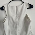 Wishlist Off White Cropped Top with lace trims. Photo 2