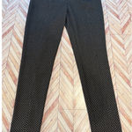 Maurice's NWT Womens Pants Black Gray Pattern Stretch Comfort Large Leggings L Photo 0