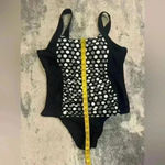 Source Unknown Women’s Polka Dot Tummy Coverage One Piece Photo 4