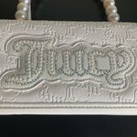 Juicy Couture  White Shoulder Bag with Pearl Handle Photo 8