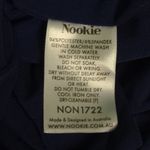 Nookie  Athena Halter Midi Dress Navy Blue Bodycon Halter Off The Shoulder XS New Photo 10