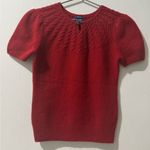 Ralph Lauren  Wool Blend Knitted Top size Medium in Red Photo 0