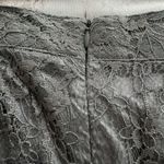 La Petite Francaise Jupe Lori light grey lace lined skirt size 42 Made in France Gray Photo 13