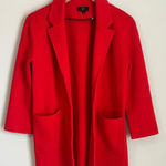 J.Crew  open-front long sweater-blazer red size XS Photo 0