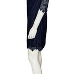 Kensie Lace Sheath Dress Navy Women’s Sz 4 Photo 2