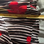 Madewell  Women's Ruffle Wrap Mini Dress Candied Orchids Floral Stripe Size 2 Photo 6