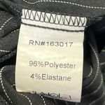 Princess Polly Black Striped Wide Leg High Waist Tailored Trousers Dress Pants 2 Photo 4