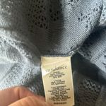 Sundance  Everyday Chic Pointelle Knit Overlay Bell Sleeve Blue Dress Size XS NWT Photo 11