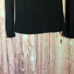 Old Navy  Black Boatneck Long Sleeve T Shirt Photo 3