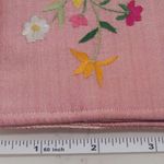 Embroidered Silk Pink Wallet Photo 8