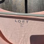 Loft  Peach Pink Sleeveless Tank Top Women's XL Casual Everyday Basic Photo 1