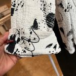 Ali Miles White, Red, and Black Textured Long Sleeve Top Abstract Artsy*READ* White Size undefined Photo 9