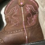 Justin Boots Justin Gypsy Aged Bark Western Cowgirl Boot Womens 7B Pink Photo 2