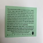 Beth Piver Designs Vintage 90’s Steampunk Pin Handmade Mixed Metals Handmade Photo 4