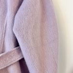 Topshop Ovoid Sleeve Belted Shacket Peacoat in Lilac Size 10 NWT Photo 9