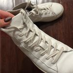 ALLSAINTS  White TANA LEATHER HIGH TOP TRAINERS size 9 Photo 5