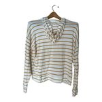 American Eagle Yellow White Striped Soft 6 for $36
Sexy Plush Hoodie Top Photo 5