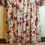 rabbit rabbit rabbit Designs Pink, White & Fuchsia Crochet Overlay Dress. Size L Pink Size L Photo 10