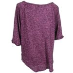 Olsenboye Womens  Purple Knitted M Med Top Blouse Photo 3