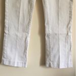 7 For All Mankind White Mid Rise Wide Leg Bootcut Jeans Photo 5