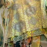 Maaji Floral Print Maxi Dress Lace-Up Open Back Stretch Beach Swimwear Small Photo 13