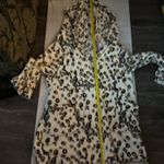 Joe Boxer Hooded Animal Print Robe Tie w/Belt M Sleepwear Cozycore Print College Photo 7