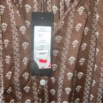 Veronica Beard NWT  Espie Dress Hazel Brown Smocked Ruffle Mini Dress Photo 7