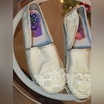Circus by Sam Edelman Sam Edelman Circus Lane Pearl Embroidered Cream Espadrilles Flats size 9.5 New Photo 1