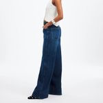 Madewell  Superwide Leg Jeans in Ellsworth Wash, Size 25 Photo 7