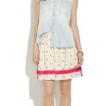 Madewell Embroidered Picnic Prairie Dainty Mini Skirt 4 Small Photo 0