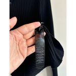 Topshop  Long Sleeve Polo Sweater In Black Size XL Photo 2