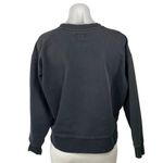 Country Road  Women's Black Logo Long Sleeve Crew Neck Sweatshirt Top Size S Photo 2