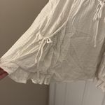 Free People 100% Cotton Beach Cover Up White Size Medium Photo 1
