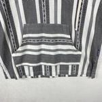 Spirit Jersey Grey Striped Hooded Sweatshirt- XS Photo 22