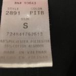 NFL Pittsburgh Steeler Scrub Top Black Small Photo 10