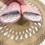 Hill House The Summer Slide Sandals Pink Embroidery Flats Size EU 35 Photo 4