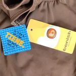 Banish Size XL Brown Spandex Ruffle Mini Skirt. New With Tags. Photo 4