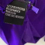 lisa international purple sparkly top size large petite Photo 3