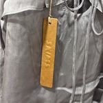 SKIMS ROMANCE Mirror Silver Ruffled Slip Dress Photo 5