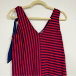 Vineyard Vines Red & Blue Striped Mini Dress Womens XXS Sleeveless Summer Shift Photo 1