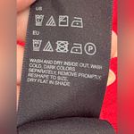 Tommy Hilfiger Red and Navy Cowl Neck Sweater Dress Size L Photo 8