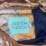 Judith March  Blue and Tan short romper with fringes Photo 2