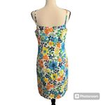Tommy Hilfiger  | Women's Bright Retro Floral 100% Cotton Summer Dress Sz 10 Photo 2